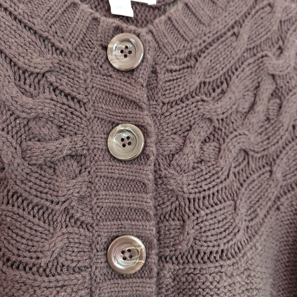 Brown Cardigan by Christopher and Banks - Large - Picture 3 of 4